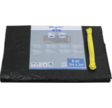 Abdeckplane, 2 Meter mal 3 Meter, inklusive Befestigungsseil