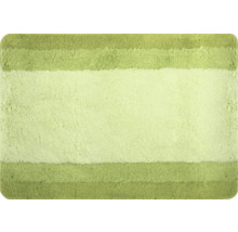 Tapis de bain rectangulaire avec motif rayé