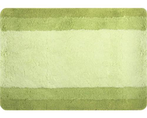 Tapis de bain rectangulaire avec motif rayé