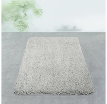 Tapis de bain rectangulaire, gris