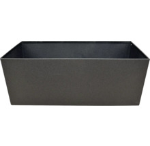 Rechteckiger Pflanzkasten aus Metall