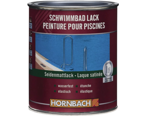 Laque pour piscines mat satiné vert émeraude 2 l Pot de peinture pour piscine