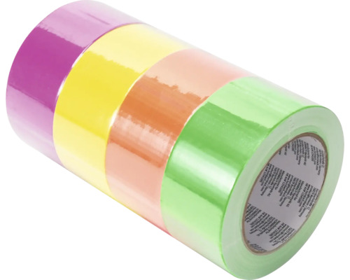 Rouleau de ruban adhésif de différentes couleurs