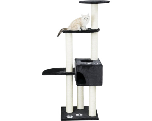 Arbre à chat avec surfaces de couchage et niche