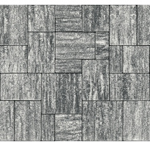 Pavés autobloquants en béton selon le modèle de pose