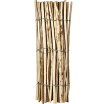 Clôture de protection visuelle en bois de noisetier