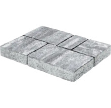 Rechteckige Pflastersteine aus Beton