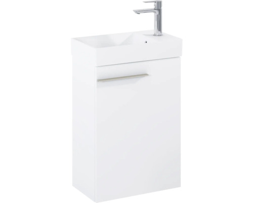 Meuble-lavabo avec meuble sous-lavabo et robinet