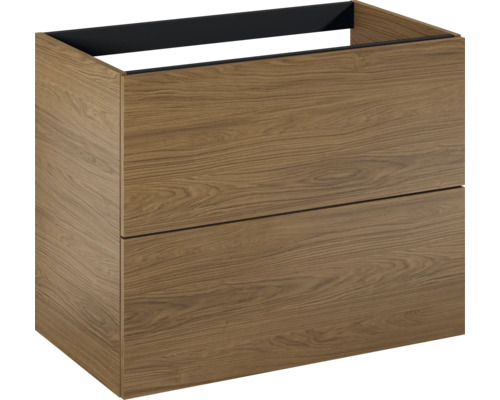 Waschbeckenunterschrank mit zwei Schubladen in Holzoptik