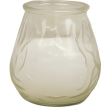 Glasbehälter mit floralem Dekor