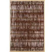 Weidenmatte im Rahmen zur Dekoration und als Sichtschutz