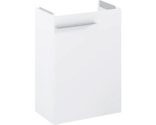 Meuble sous-lavabo blanc avec poignée