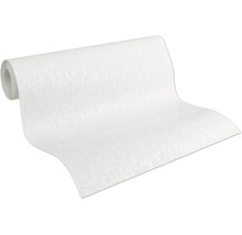 Rouleau de papier peint à fibres brutes blanc