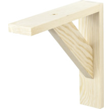 Holzkonsole zur Wandmontage
