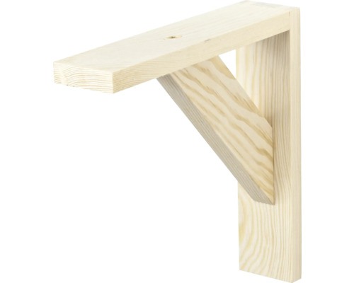 Holzkonsole zur Wandmontage