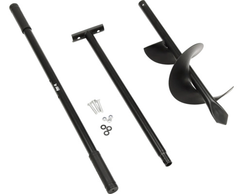 Ensemble de tarière avec tige de forage, pièce en T et vis