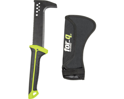 for_q Sägehippe inkl. Schneidschutz Heppe mit Scheide