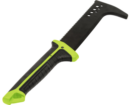 Handsäge mit Sägezähnen und Kunststoffgriff