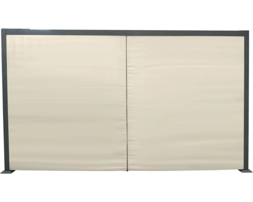 Paroi latérale de tonnelle avec fermeture éclair