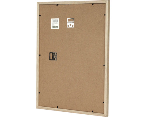 Rückseite eines Holzbilderrahmens