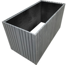 Jardinière rectangulaire en bois pour le jardin