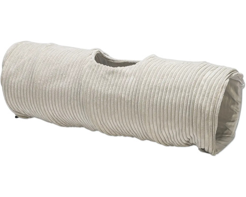 Tunnel de jeu en velours côtelé pour petits animaux