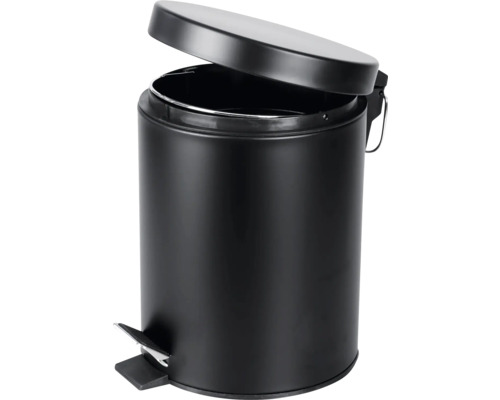 Offener, runder Tretabfalleimer