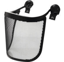 Visière de protection grillagée en métal