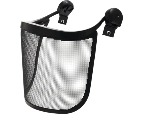 Visière de protection grillagée en métal