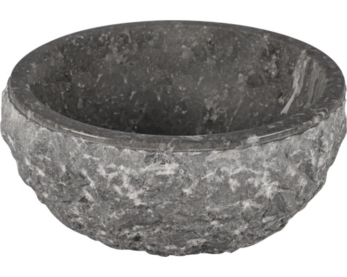 Differnz lavabo à poser Asti 38 x 15 cm gris 36.102.45 Vasque à poser en pierre