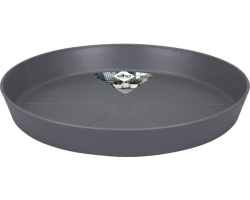 Untersetzer elho Loft Urban Kunststoff Ø 21 cm anthrazit Pflanzenuntersetzer aus Kunststoff