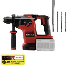 Einhell Akku-Bohrhammer mit Bohrern und Meissel