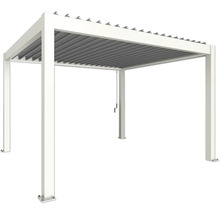 Freistehende Pergola mit Lamellendach für den Garten