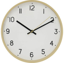 Horloge murale avec cadre rond et cadran