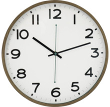 Horloge murale ronde avec cadran et affichage de l'heure