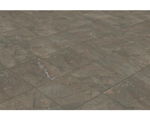 Bodenbelag aus quadratischen Fliesen mit Marmorstruktur