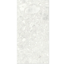 Gros plan d'un carreau de sol avec un motif moucheté