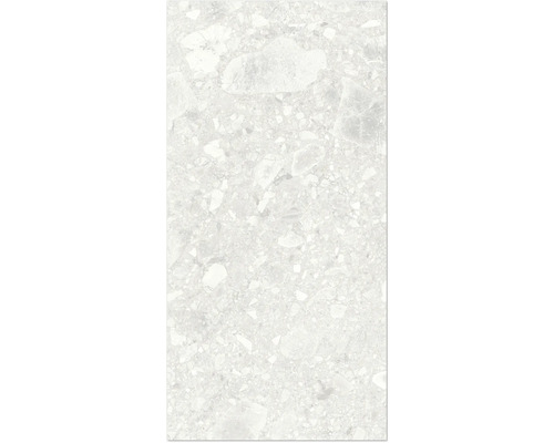 Gros plan d'un carreau de sol avec un motif moucheté