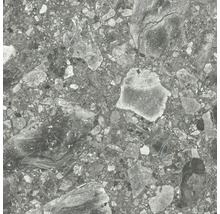 Graue Bodenfliese mit Steinstruktur