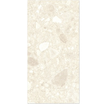 Gros plan d'un carreau de sol avec motif de pierre