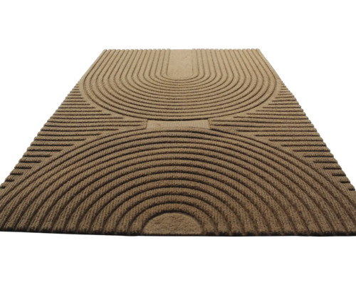 Fussmatte mit Rillenmuster