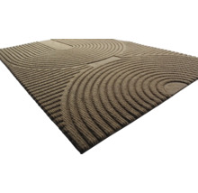 Fussmatte mit Rillenmuster