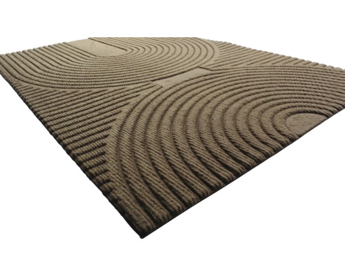 Fussmatte mit Rillenmuster