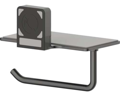 Porte-papier toilette avec étagère