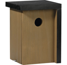 Nichoir en bois avec trou d'entrée rond