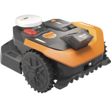 Robot tondeuse Worx avec antenne RTK et technologie VSLAM