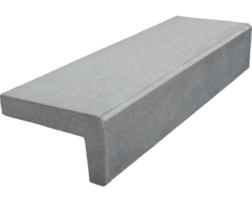 Bordure de trottoir en béton