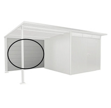 Metallcarport Seitenwand zur Wandmontage