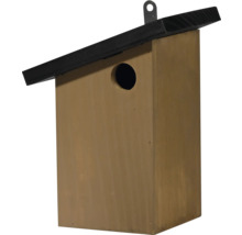 Nichoir en bois avec trou comme entrée