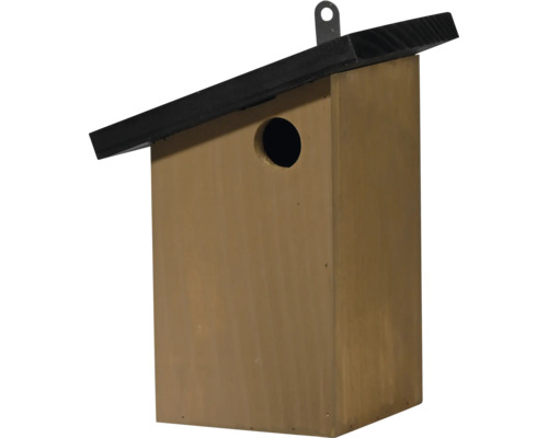 Nichoir en bois avec trou comme entrée